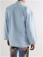 KAPITAL - Kakashi Denim Shirt Jacket - Blue