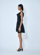 Vivienne Westwood Sculpted Neckline Gathered Mini Dress