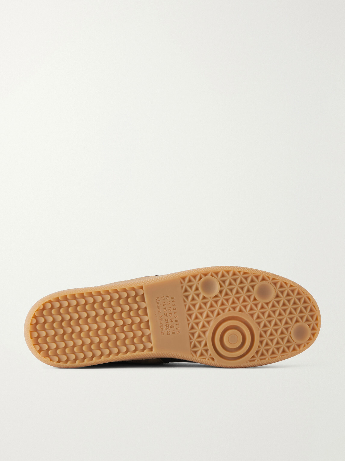 Maison Margiela - Replica Leather and Suede Sneakers - Brown