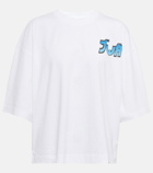 JW Anderson - x Run Hany logo cotton T-shirt