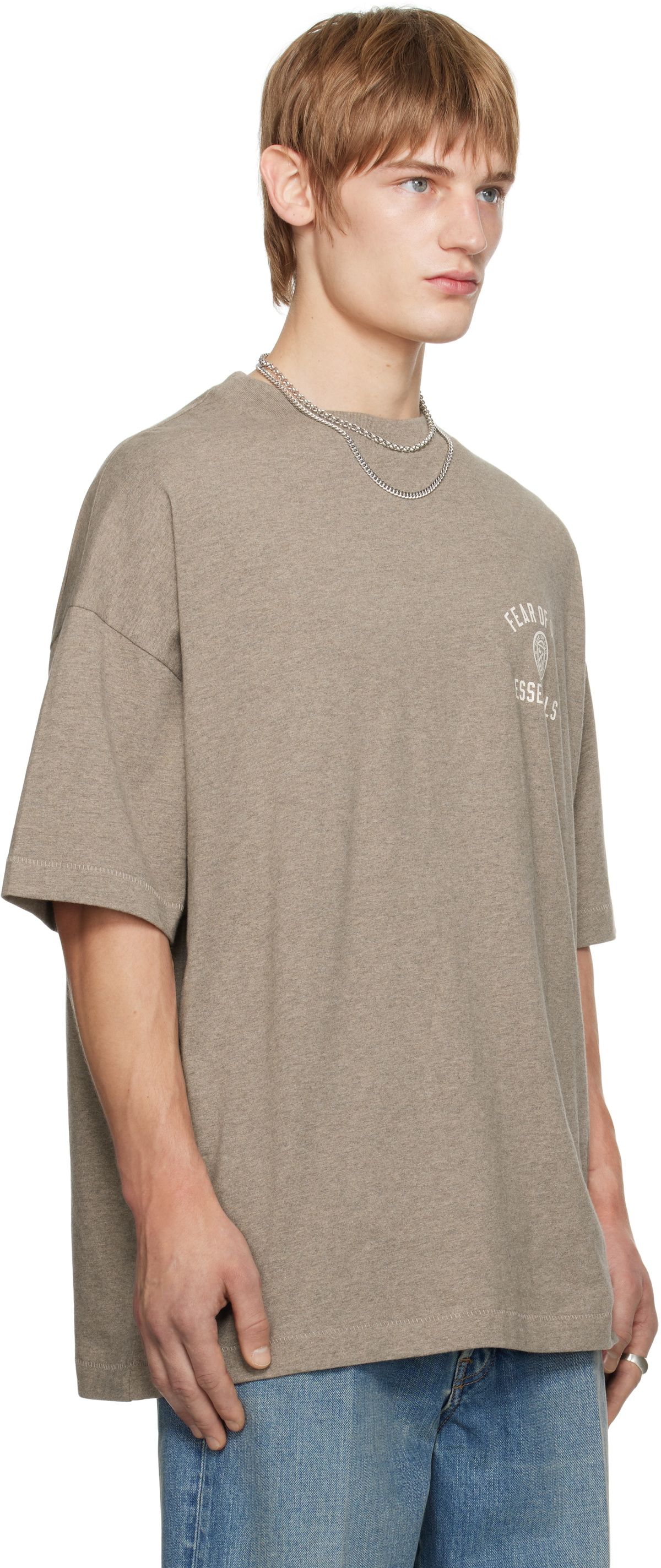 追跡有【Fear Of God】Jersey Crewneck Tシャツ(送料込) FEAR OF GOD ESSENTIALS Jersey Crewneck T-Shirt | Holt Renfrew