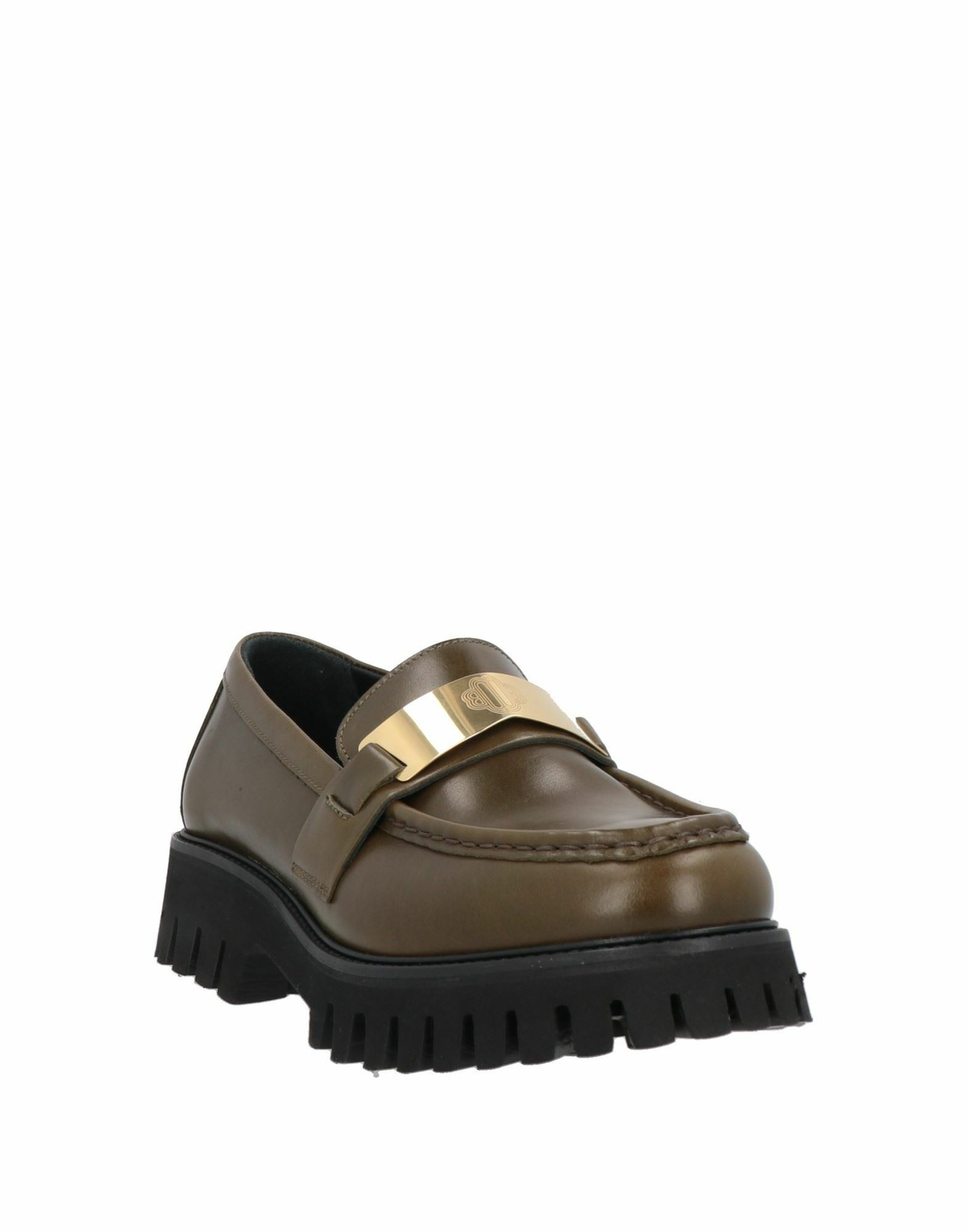 Maje Womens Loafers Khaki