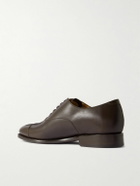 MORJAS - Leather Oxford Shoes - Brown