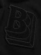 Burberry - Logo-Appliquéd Cotton-Jersey Sweatshirt - Black