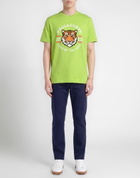Paul & Shark Mens T-shirt Lime in Green
