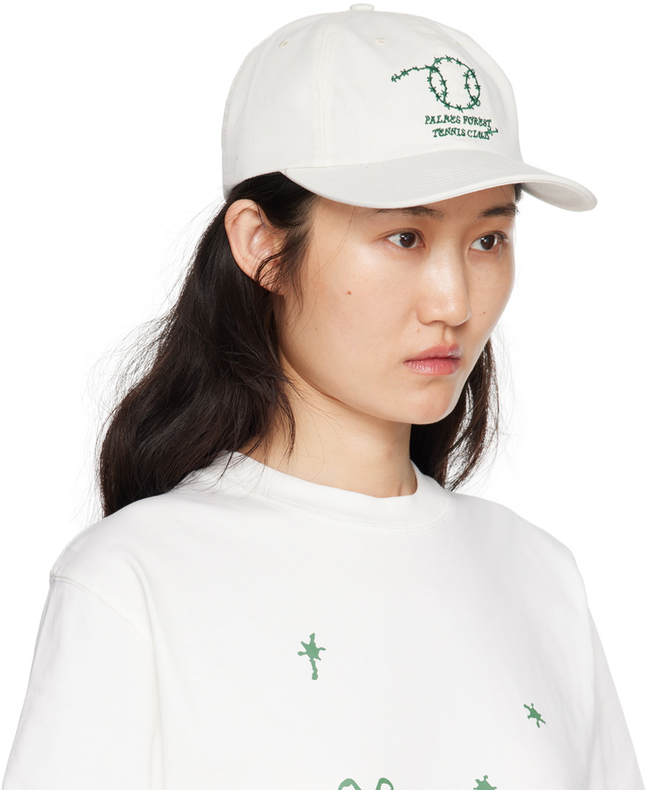 Palmes SSENSE Exclusive OffWhite Cap Palmes