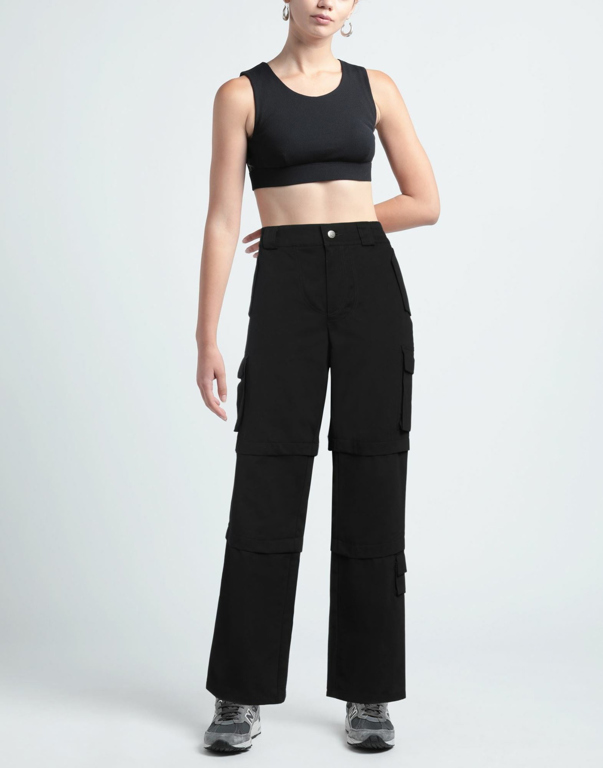 Misbhv Womens Pants in Black