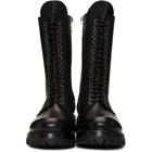 Rick Owens Black Army Boots