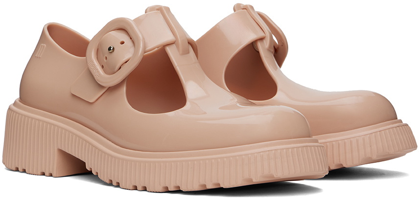 Melissa Beige Jackie Oxfords