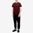 Fred Perry Men's Logo T-Shirt in Oxblood