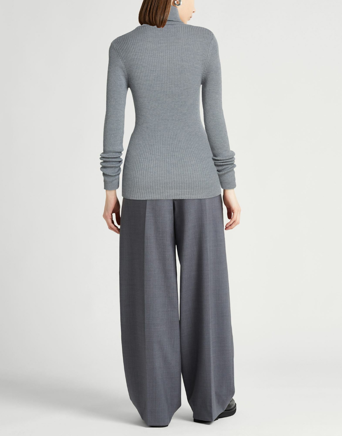 Crossley Womens Turtleneck in Grey