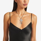 Jimmy Choo Heart Drop Necklace 