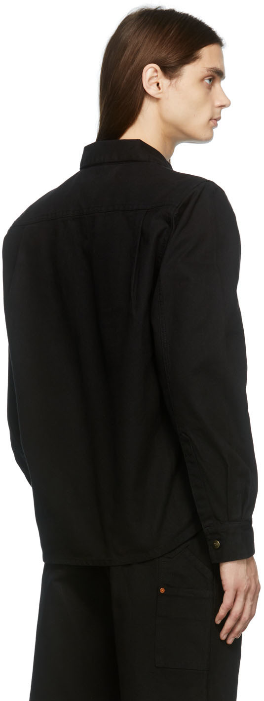 Vyner Articles Black Vilma Worker Shirt