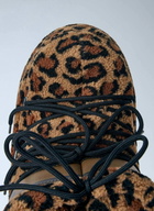 Moon Boot Icon Low Fleece Leopard Boots