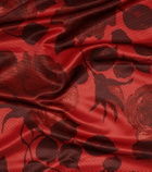 Emilia Wickstead Rissa floral taffeta faille scarf