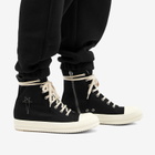 Rick Owens DRKSHDW Women's Hi-Top Top Sneakers in Black