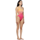 BOUND by Bond-Eye Pink and Orange The Milan One-Piece Swimsuit