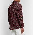 Our Legacy - Coco Printed Cotton-Corduroy Shirt - Red