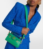 Balmain B-Buzz Mini croc-effect crossbody bag