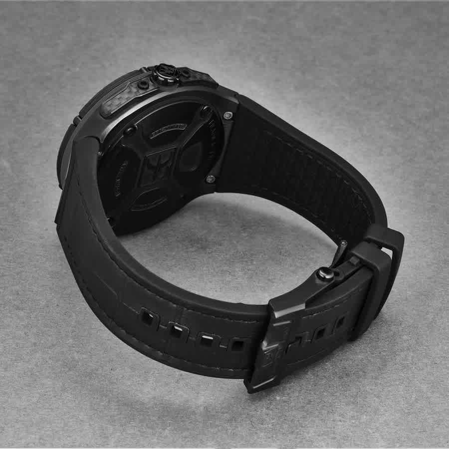Franck Dubarry Crazy Wheel Automatic Black Dial Mens Watch CW-04-05