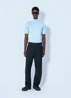 Prada Ribbed Turtleneck T-Shirt
