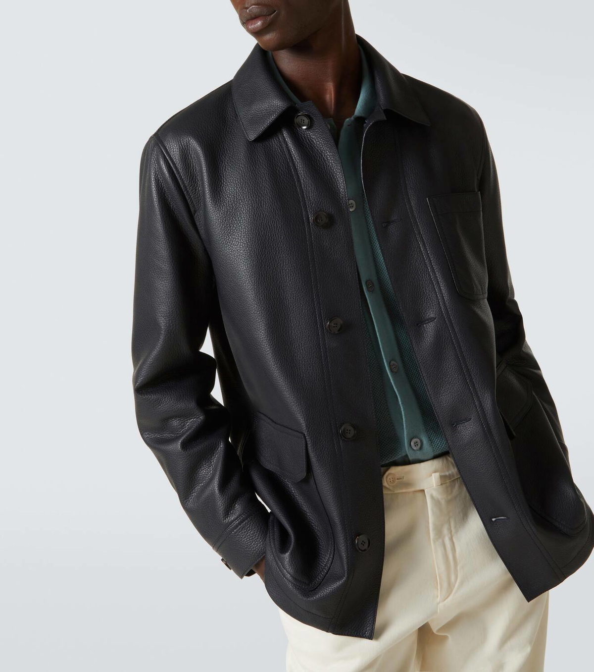 Brioni Leather jacket