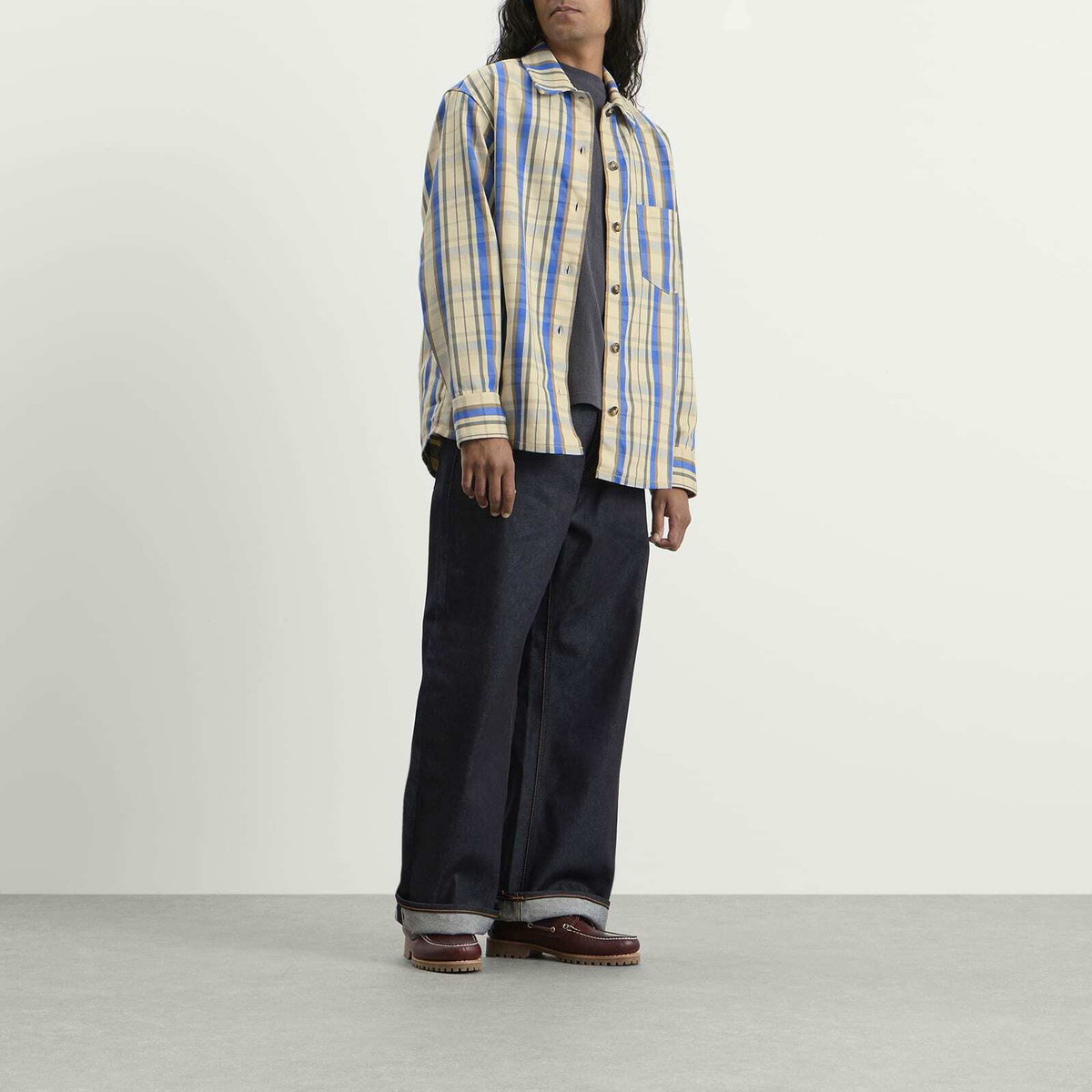 A.P.C. Men's Surchemise Nathan Shirt in Ecru