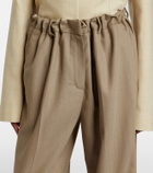 Calvin Klein Collection Fernanda wool-blend wide-leg pants