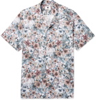 NN07 - Miyagi Camp-Collar Printed Cotton Shirt - Men - Gray