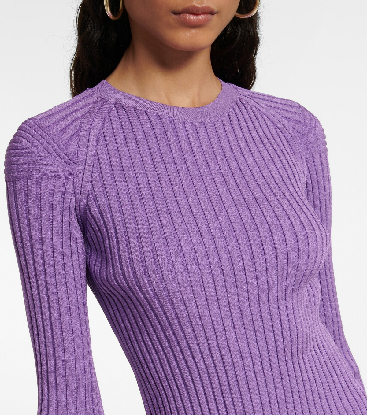 Ribbed Knit Sweater