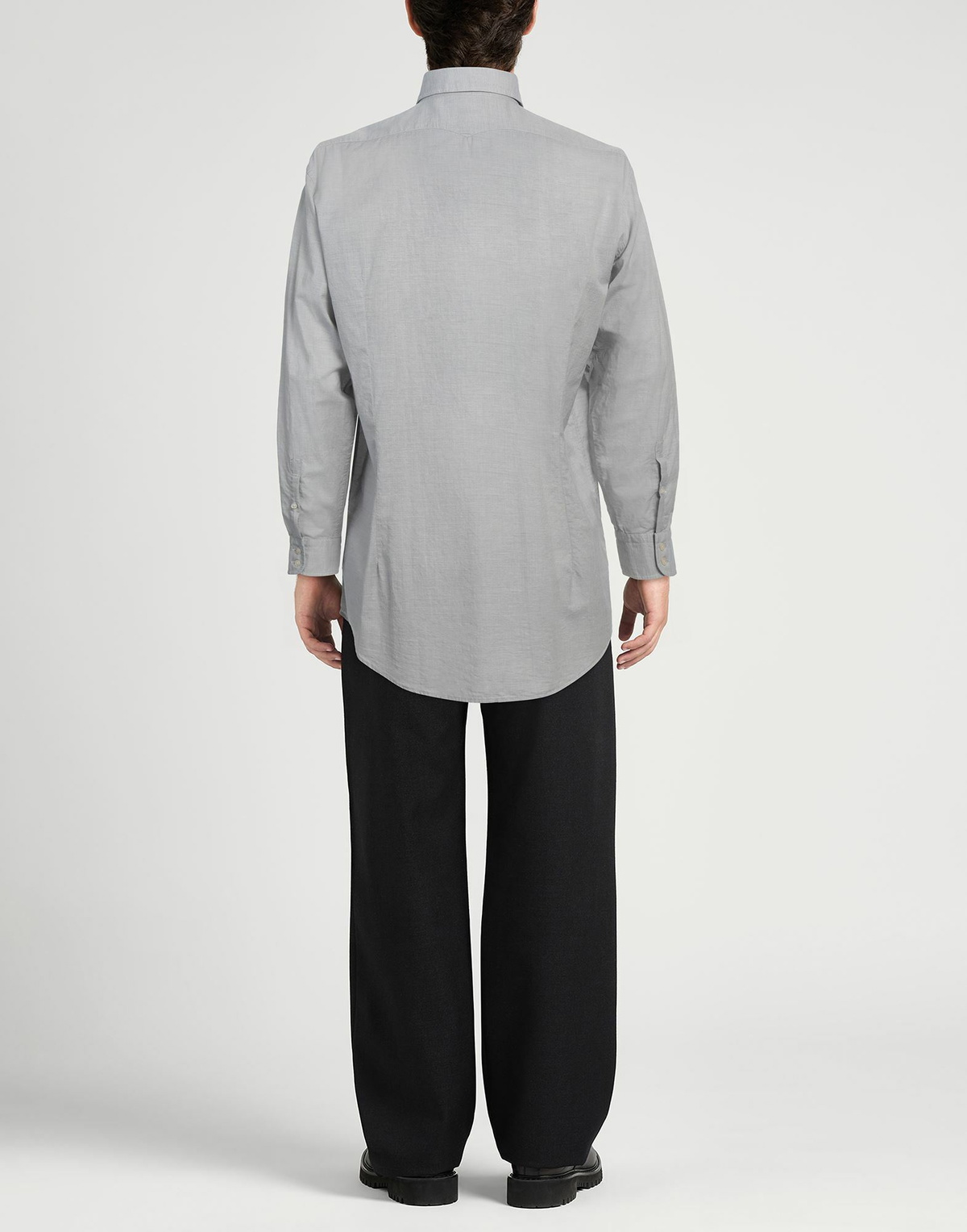 Massimo Alba Mens Shirt Light in Grey