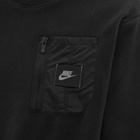 Nike Men's Utility Polar Fleece Crew in Black