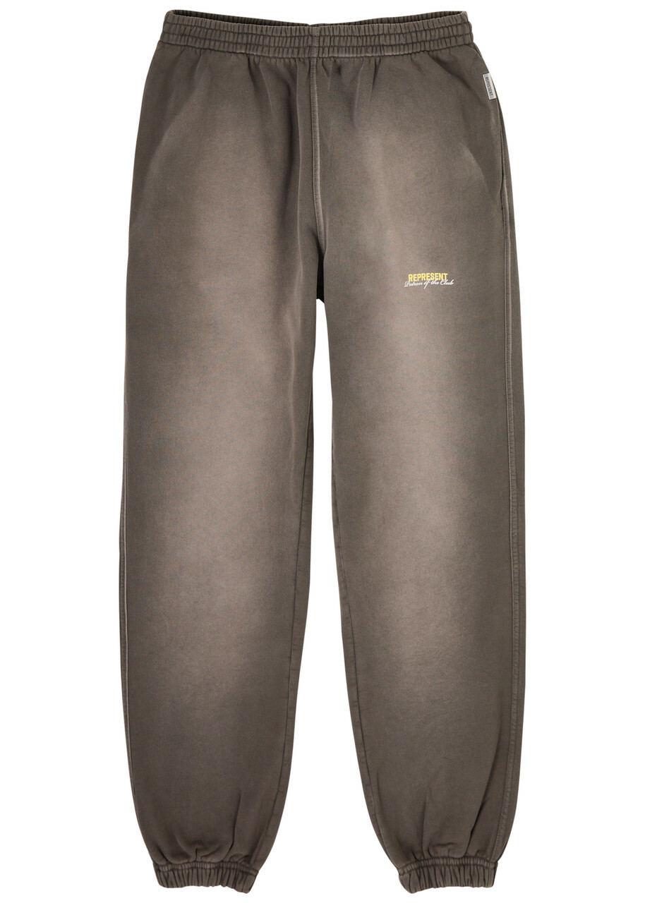 Represent Patron Of The Club Cotton Sweatpants Olive