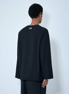 Y-3 Striped Shoulder Cotton T-Shirt