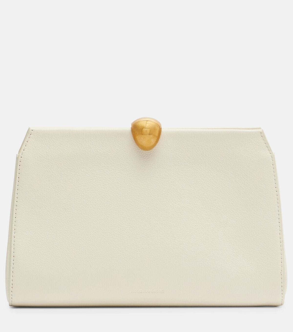 Nour Hammour Lou leather clutch