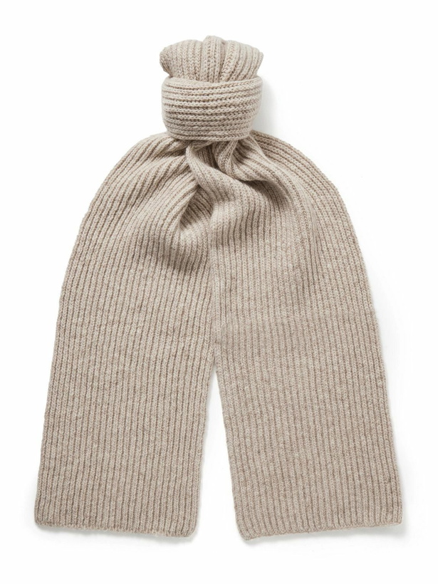 Photo: Inis Meáin - Ribbed Cashmere Scarf