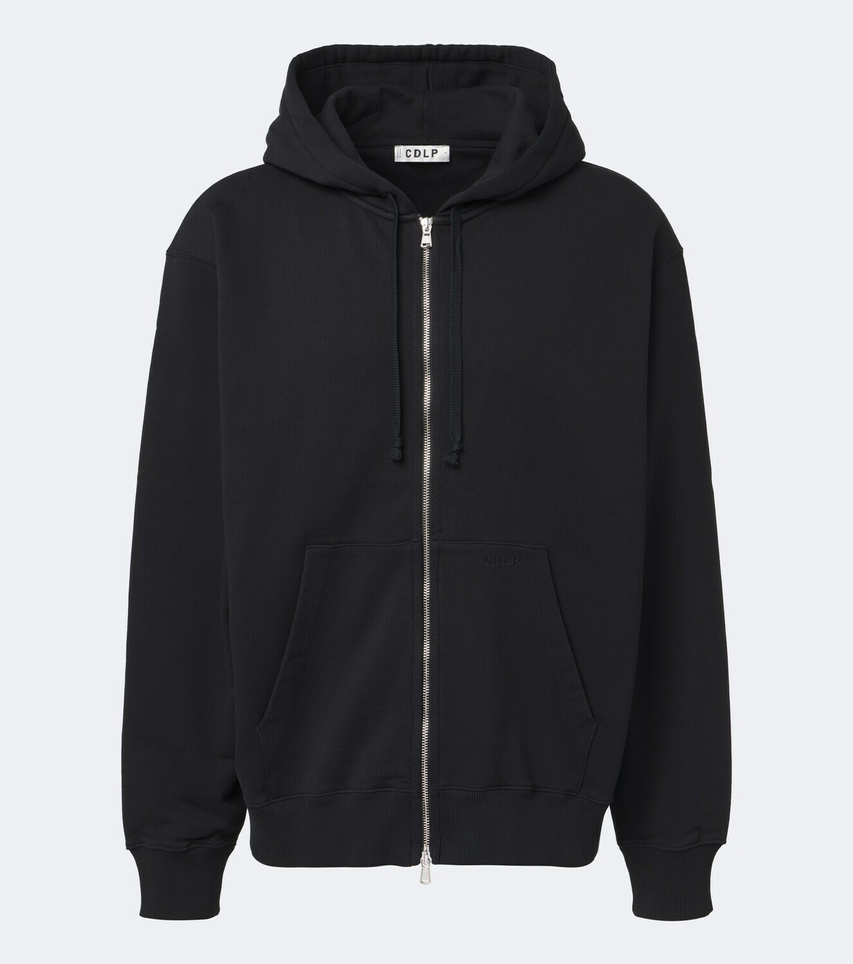 CDLP Cotton zip-up hoodie