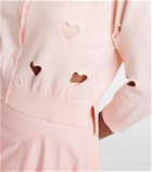 Simone Rocha Love Heart cutout cardigan