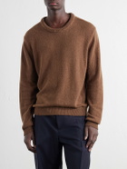 LEMAIRE - Alpaca-Blend Sweater - Brown