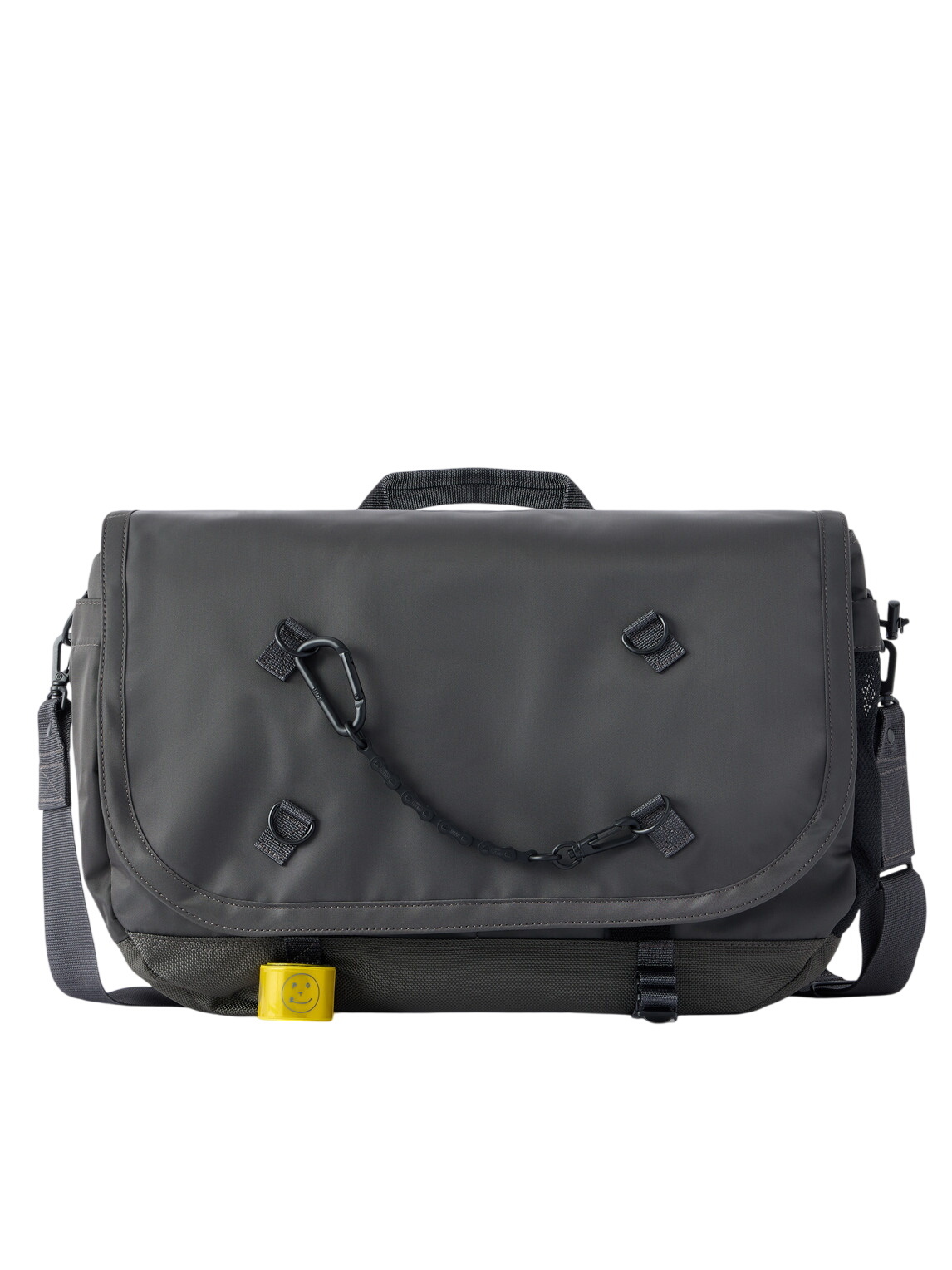 NO/FAITH STUDIOS Black Denim Multipocket Bag