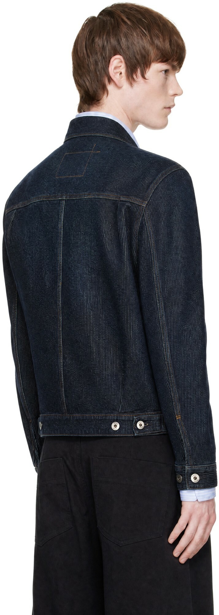 COOR Blue Type 2 Twill Washed Denim Trucker Jacket