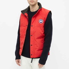 Canada Goose Men's Garson Vest in Red