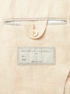 Brunello Cucinelli - Linen, Wool and Silk-Blend Twill Blazer - Neutrals