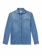 Brunello Cucinelli - Denim Shirt - Blue