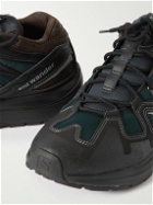 And Wander - Salomon Odyssey Rubber-Trimmed Mesh Sneakers - Black