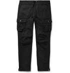 John Elliott - Black Panorama Slim-Fit Cotton-Ripstop Cargo Trousers - Black