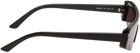 Balenciaga Black Ski Sunglasses
