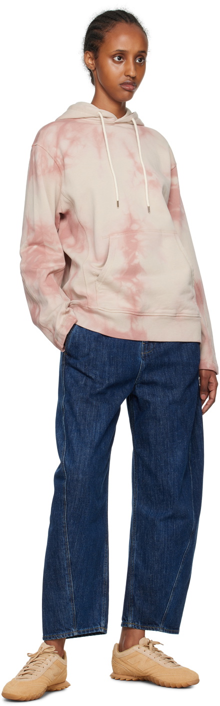 Nicholas Daley Pink Tie-Dye Hoodie