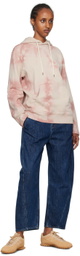 Nicholas Daley Pink Tie-Dye Hoodie