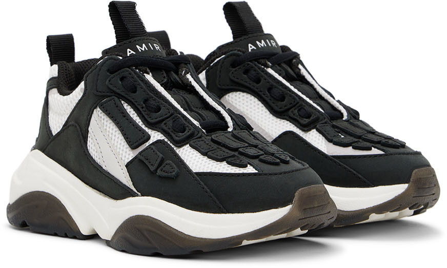 AMIRI Kids Black Bone Runner Sneakers